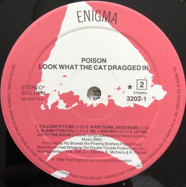 Poison - Look What The Cat Dragged In - Lp
