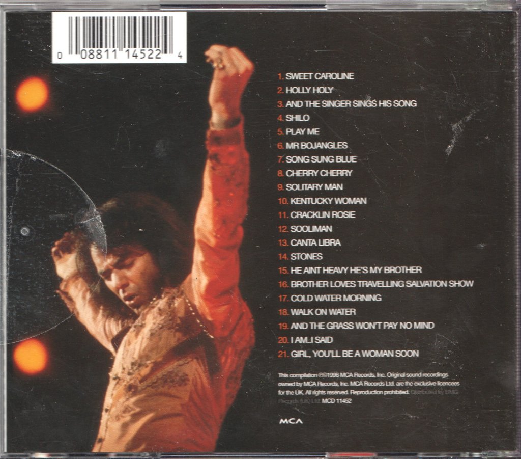 Neil Diamond - Best Of - Cd