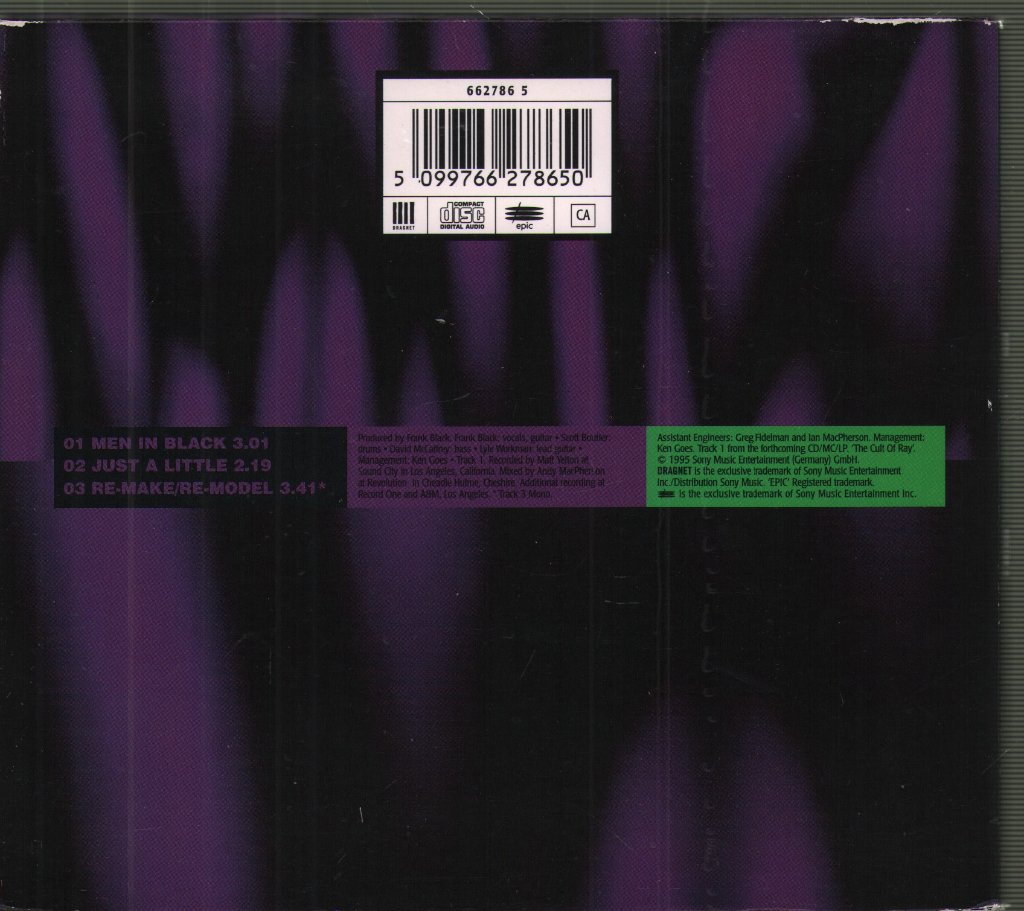 Frank Black - Men In Black - Cd