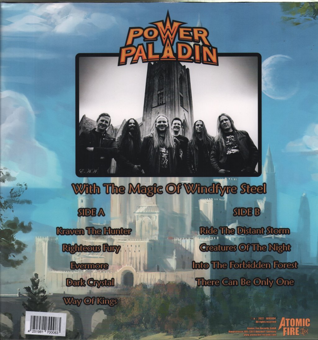 Power Paladin - With The Magic Of Windfyre Steel - Lp