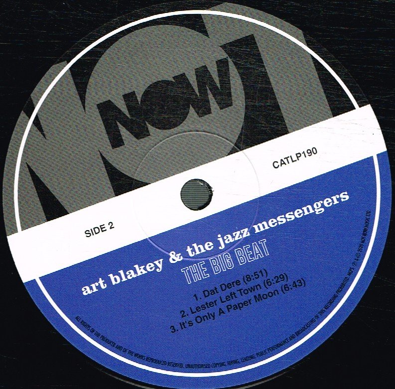 Art Blakey And The Jazz Messengers - Big Beat - Lp