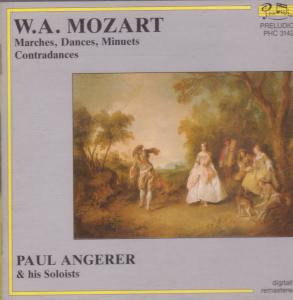 Paul Angerer And His Soloists - Mozart - Marches, Dances, Minuets And Contradances - Cd