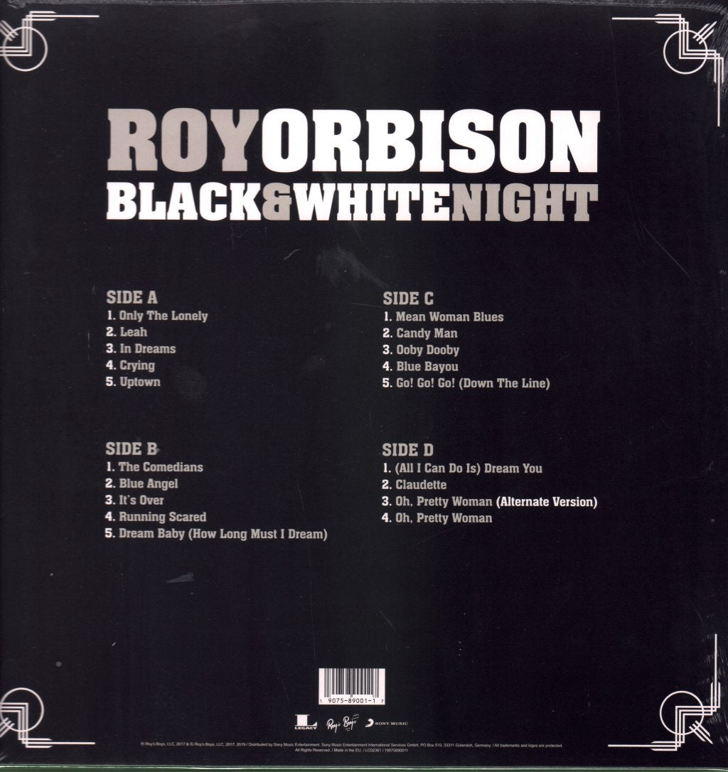 Roy Orbison - Black And White Night - Double Lp