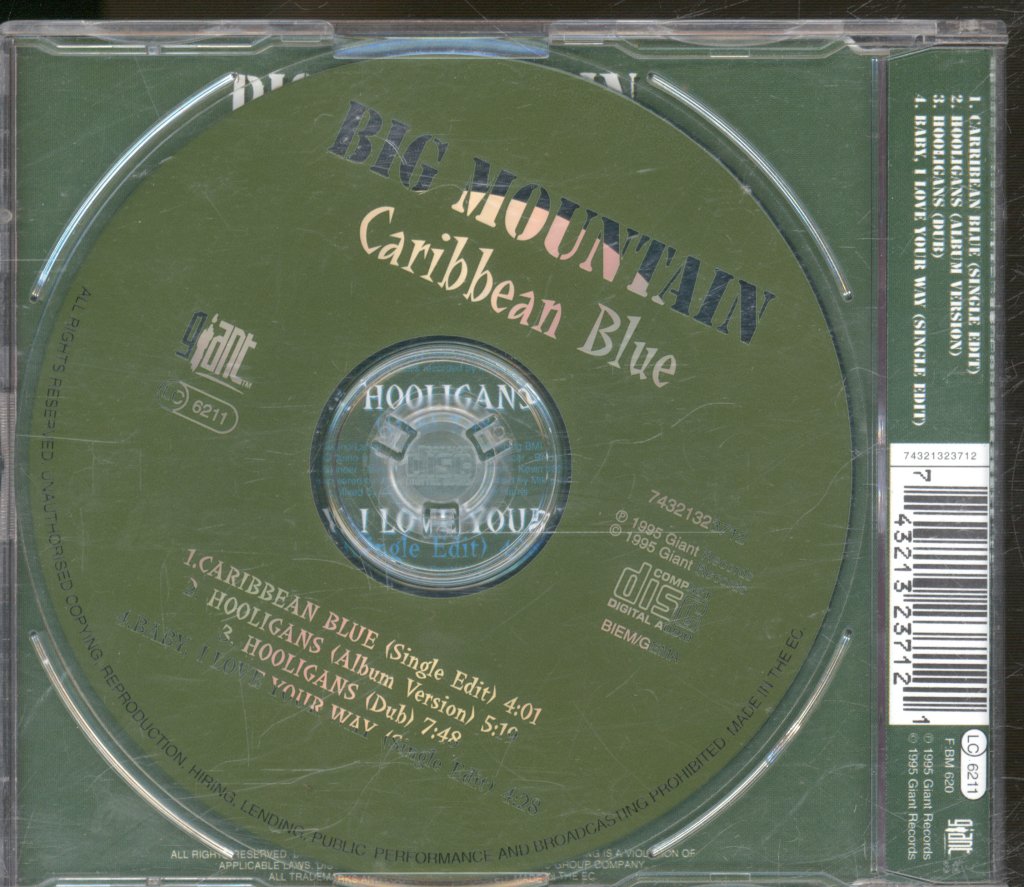 Big Mountain - Caribbean Blue - Cd