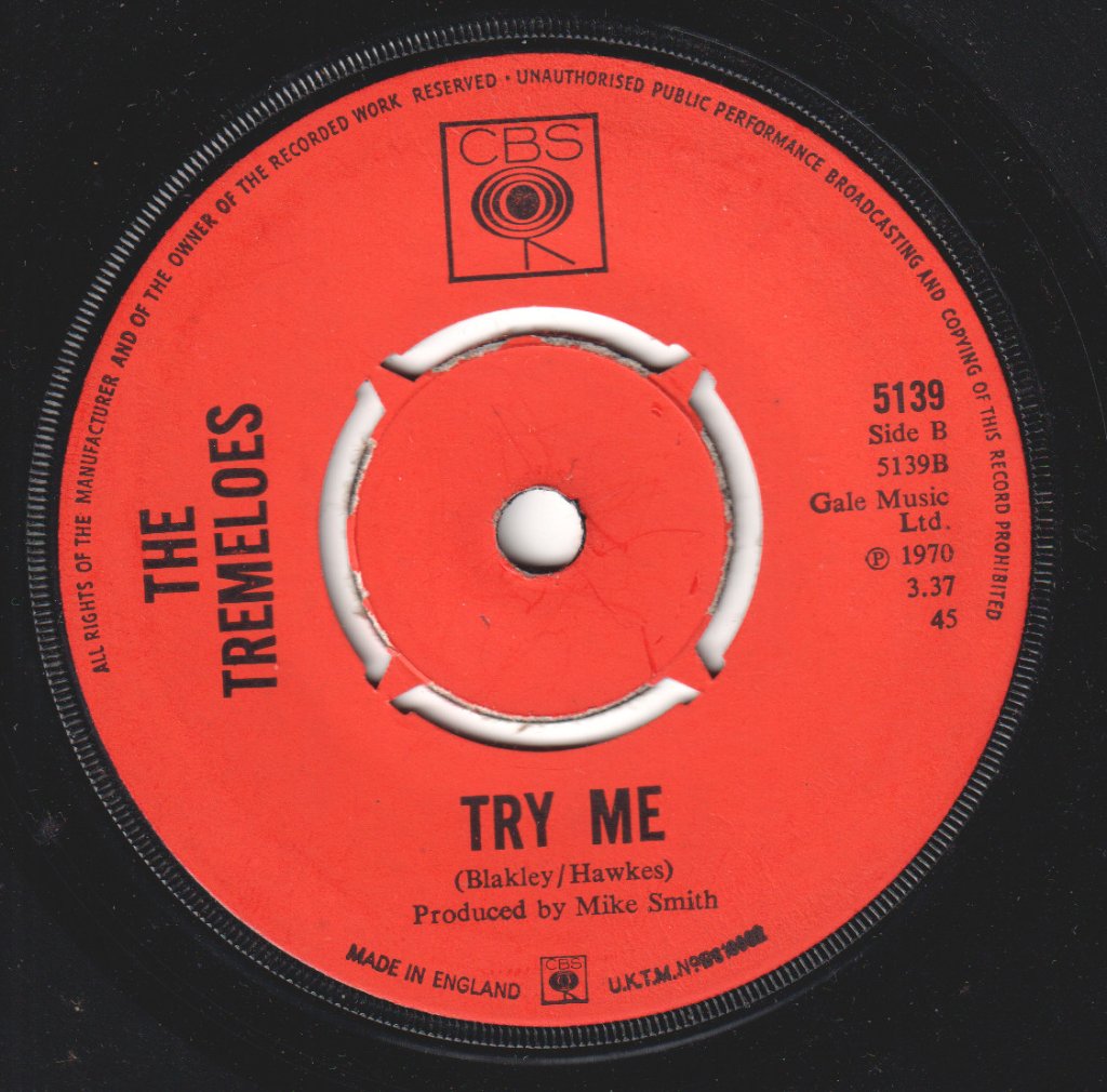 Tremeloes - Me And My Life - 7 Inch