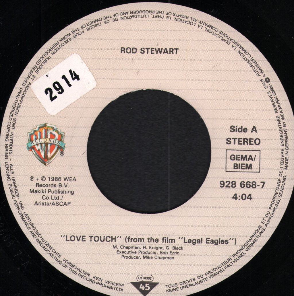 Rod Stewart - Love Touch - 7 Inch