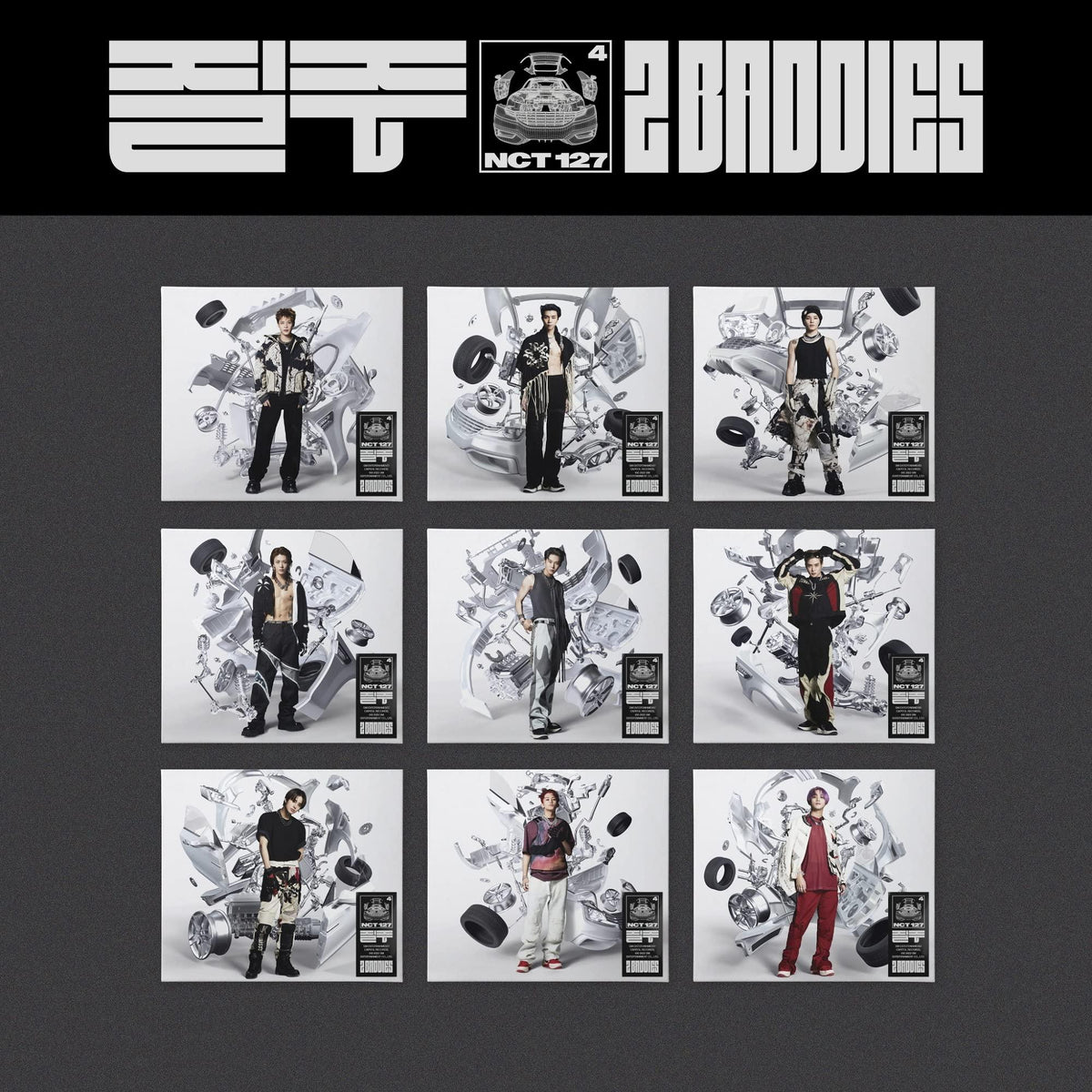 NCT 127 - 4th Album '2 Baddies - Cd