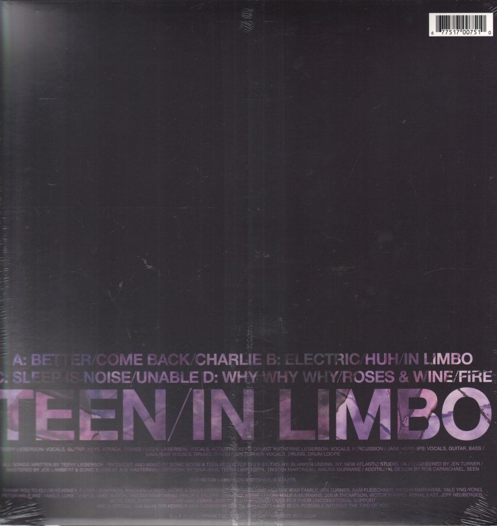 Teen - In Limbo - Double Lp
