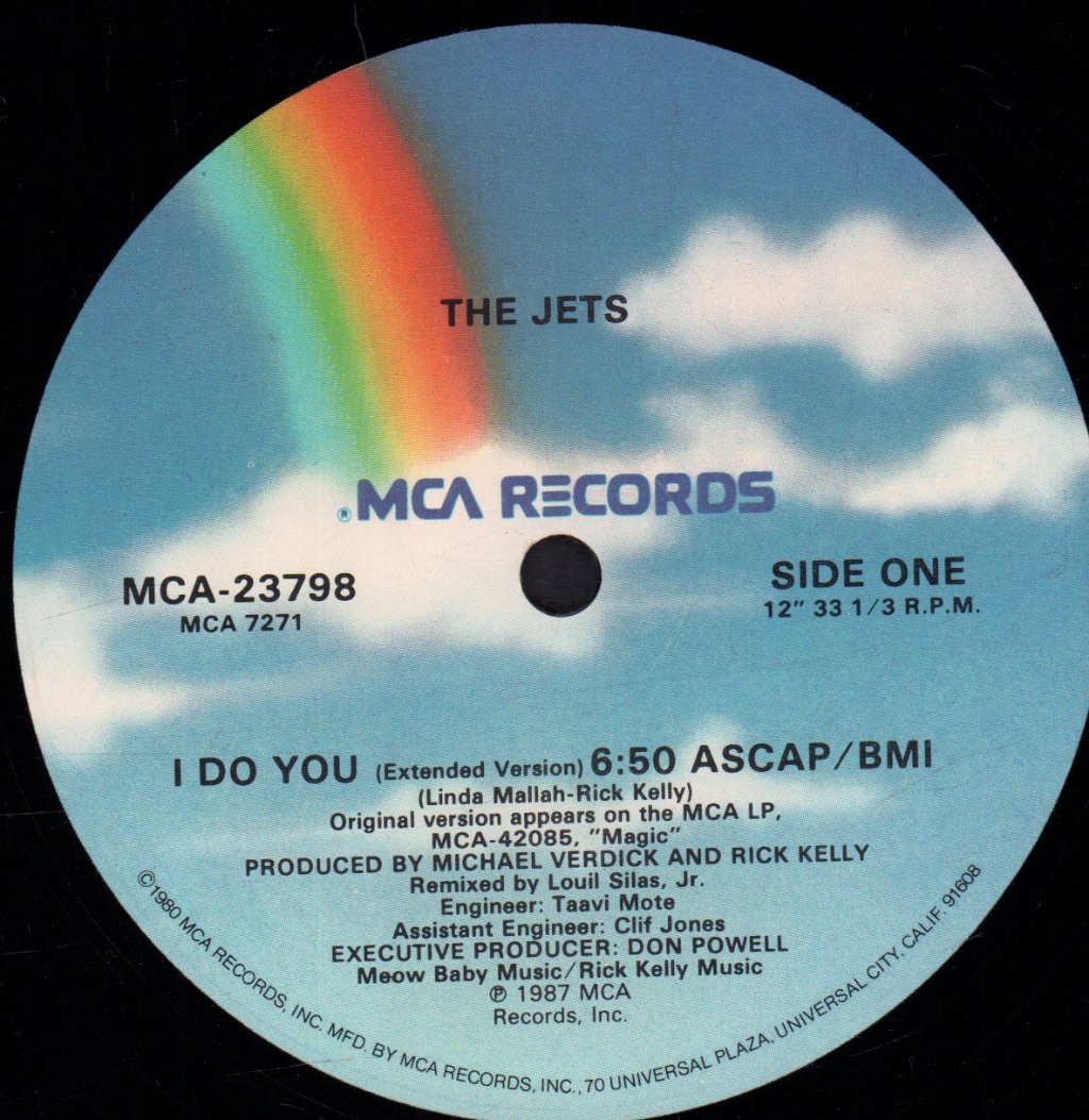 Jets (80'S Pop) - I Do You - 12 Inch