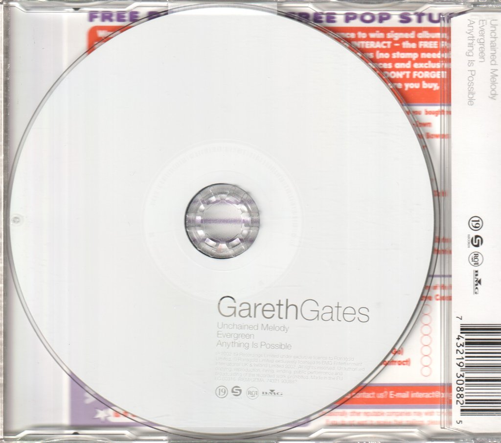 Gareth Gates - Unchained Melody - Cd