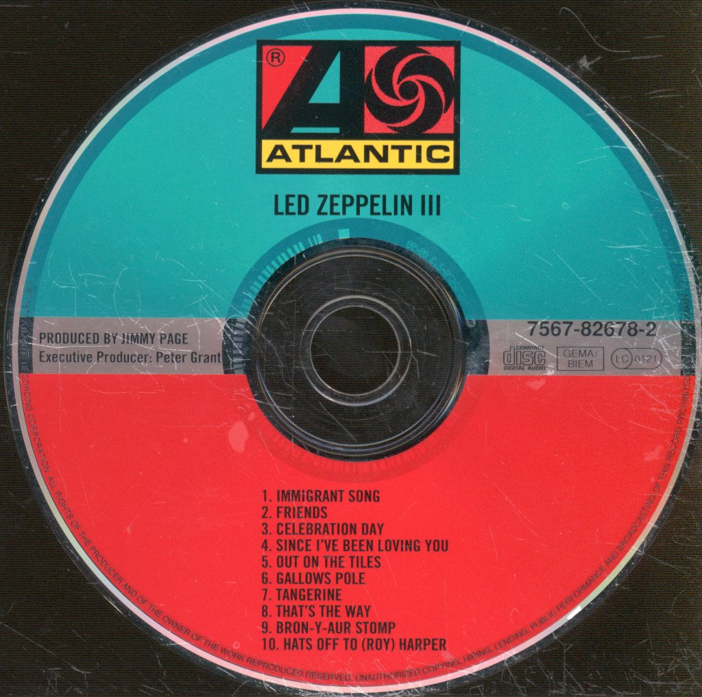 Led Zeppelin - Led Zeppelin III - Cd