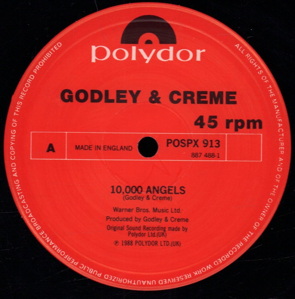 Godley And Creme - 10,000 Angels - 12 Inch