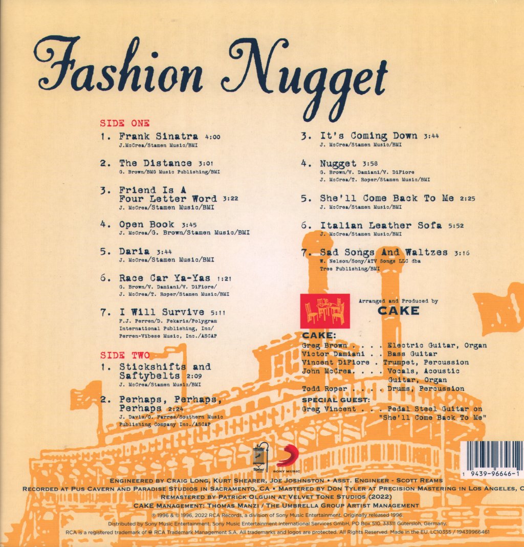 Cake - Fashion Nugget - Lp