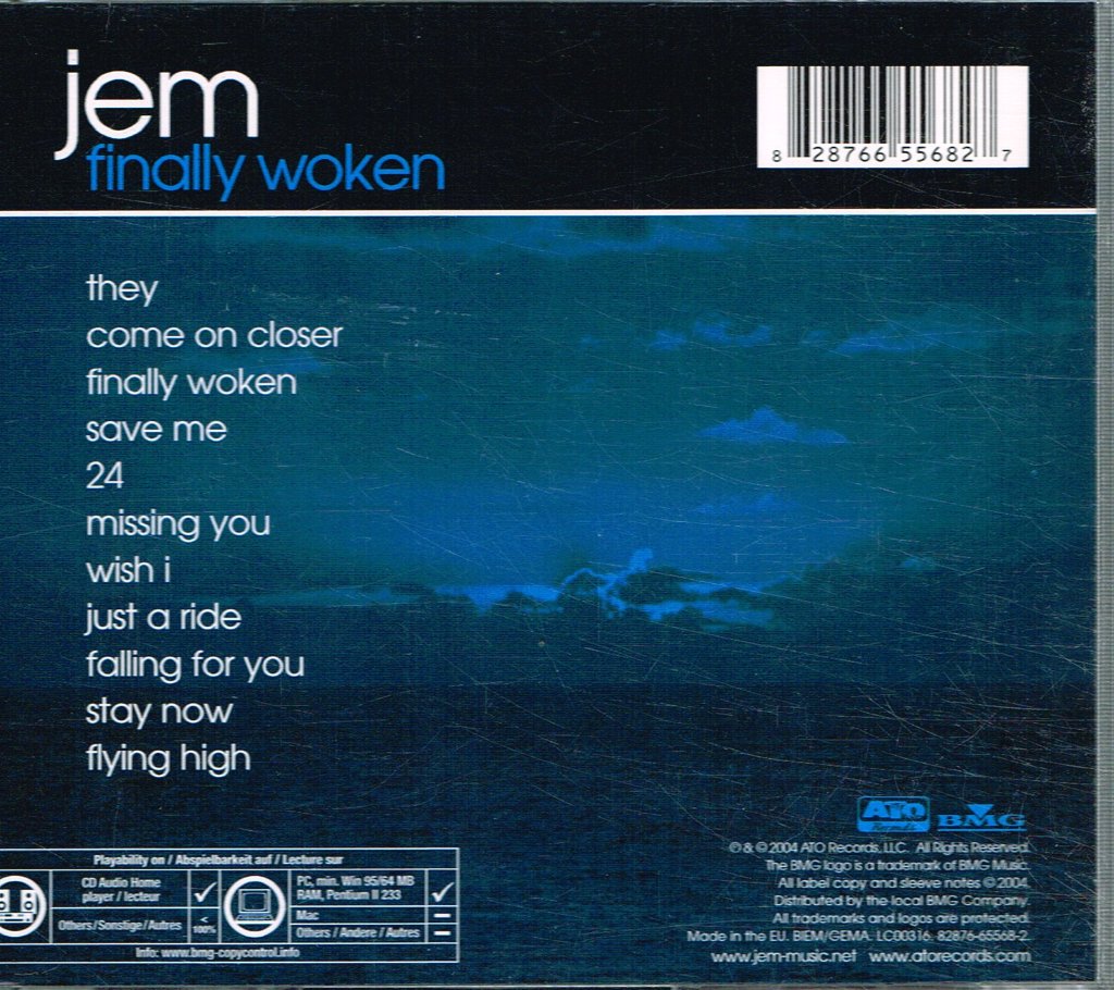 Jem - Finally Woken - Cd