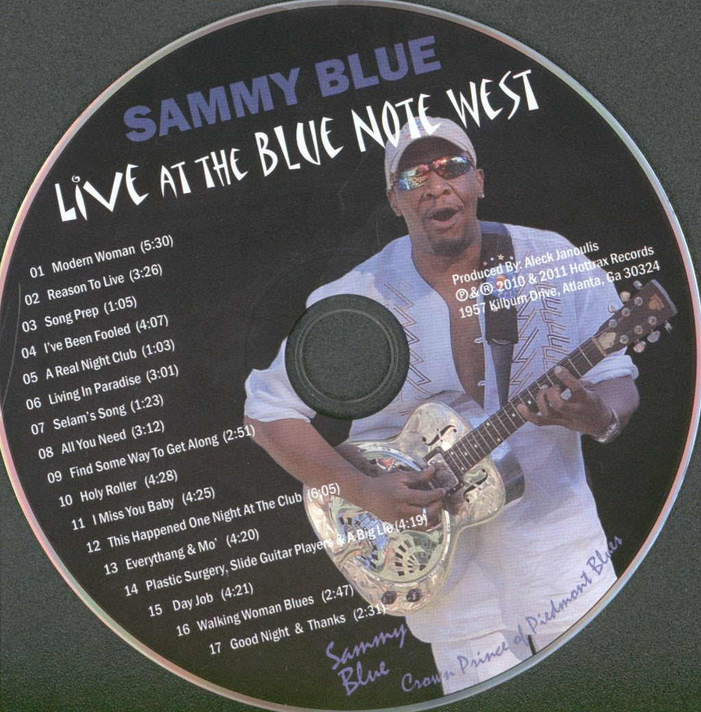 Sammy Blue - Live At The Blue Note West - Cd