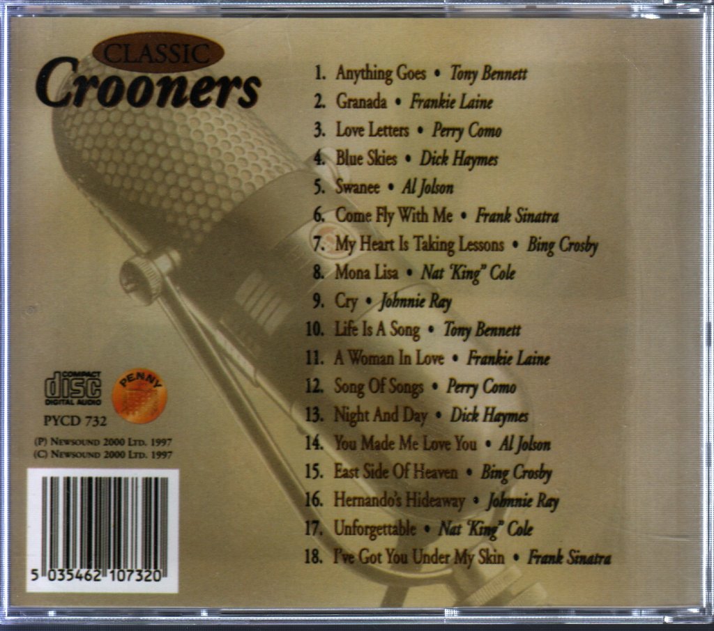 Various - Classic Crooners - Cd