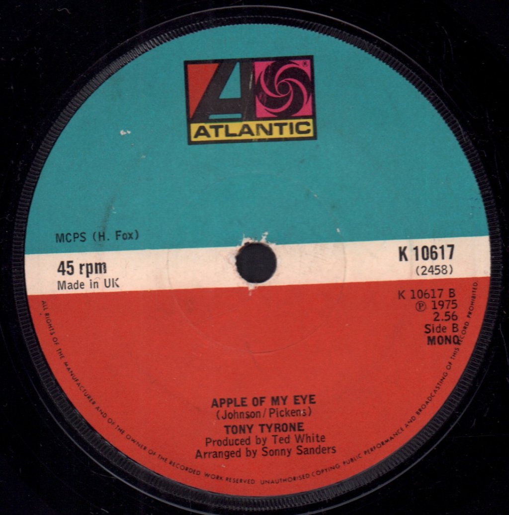 Tony Tyrone - Please Operator - 7 Inch