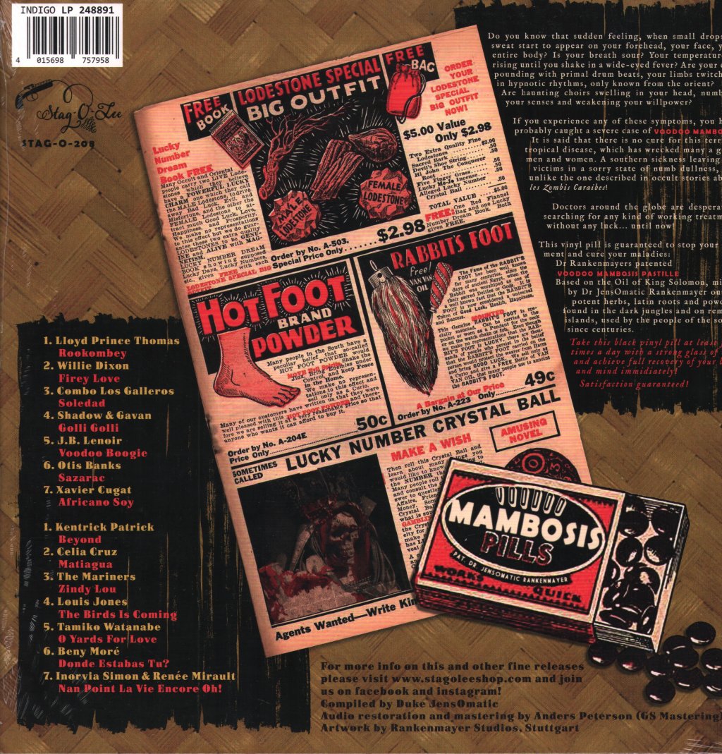 Various Artists - Voodoo Mambosis And Other Tropical Diseases - Danse Macabre Vol.1 - Lp