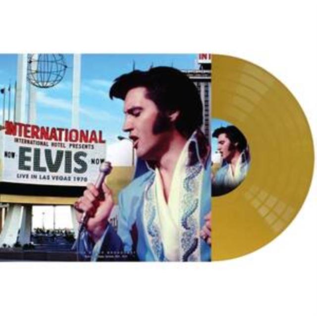 Elvis Presley - International Hotel Presents Now Elvis Live In Las Vegas 1970 - Lp