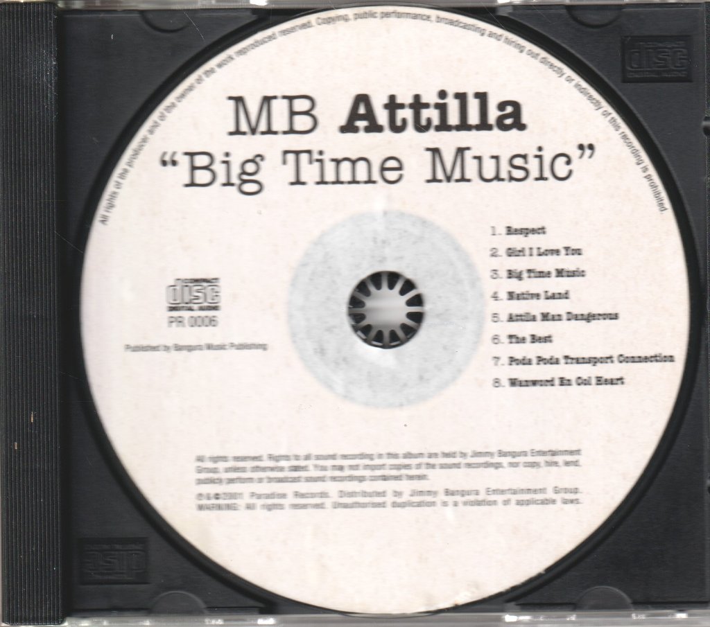 mb attilla - big time music - Cdr