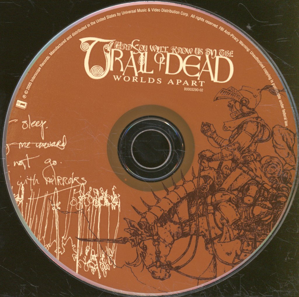...And You Will Know Us By The Trail Of Dead - Worlds Apart - Cd
