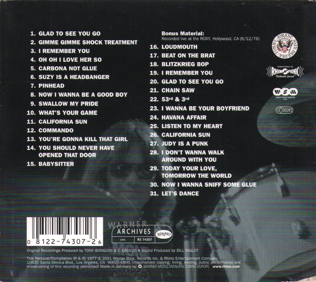 Ramones - Leave Home - Cd