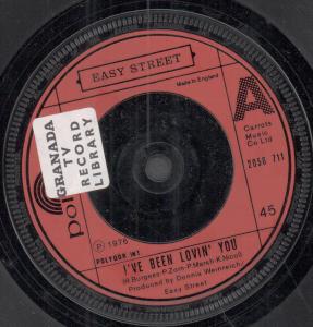 Easy Street (70'S Rock Group) - I've Been Lovin' You - 7 Inch