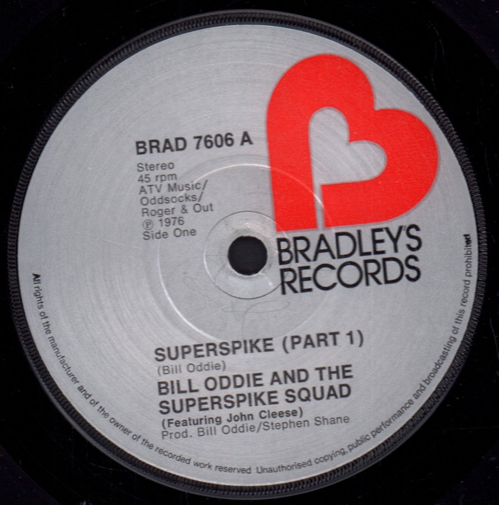 Bill Oddie And The Superspike Squad Featuring John Cleese - Superspike - 7 Inch