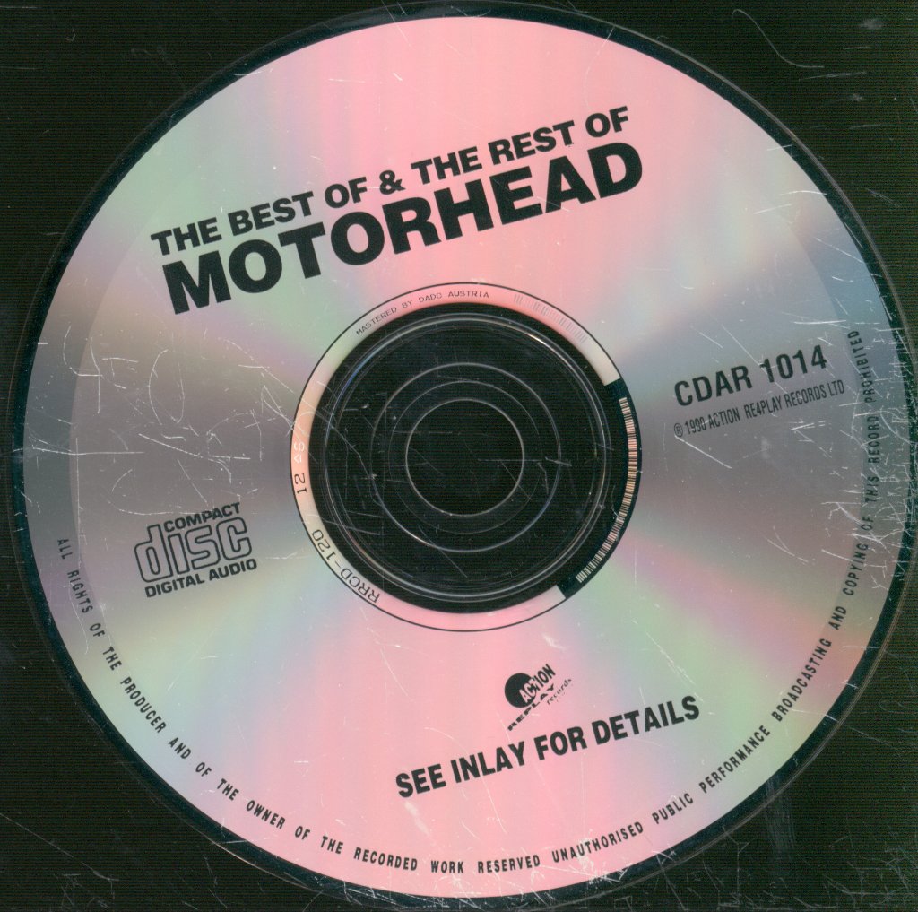 Motorhead - Live - The Best Of & The Rest Of - Cd