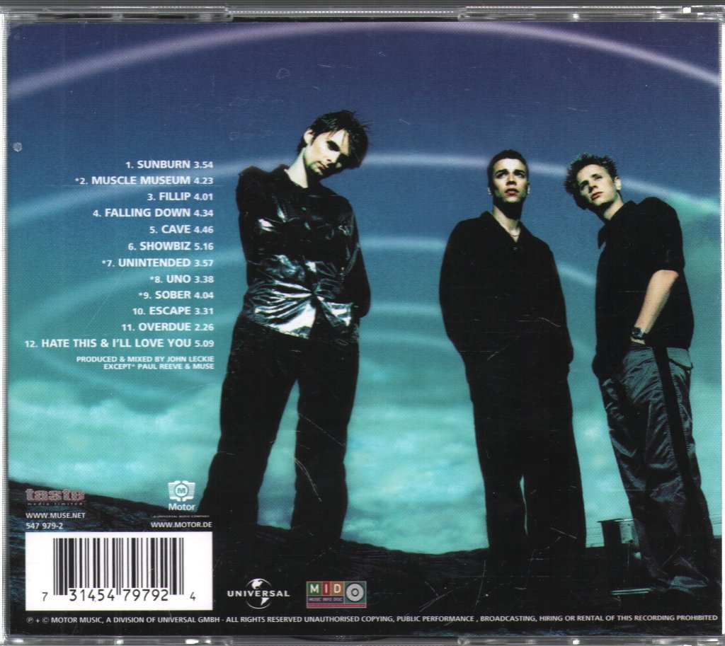 Muse - Showbiz - Cd