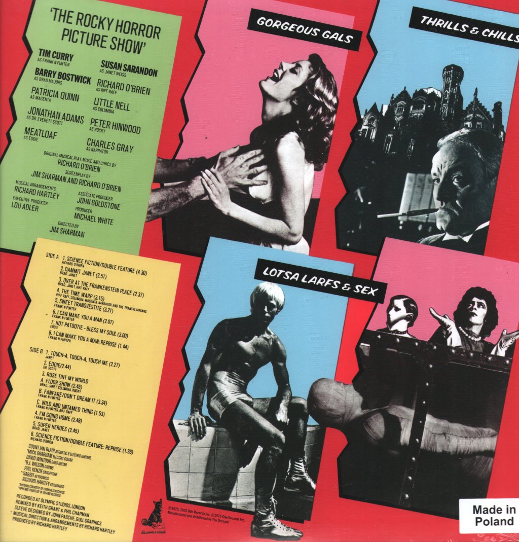 Original Motion Picture Soundtrack - The Rocky Horror Picture Show (Original Motion Picture Soundtrack) (50th Anniversary) - Lp