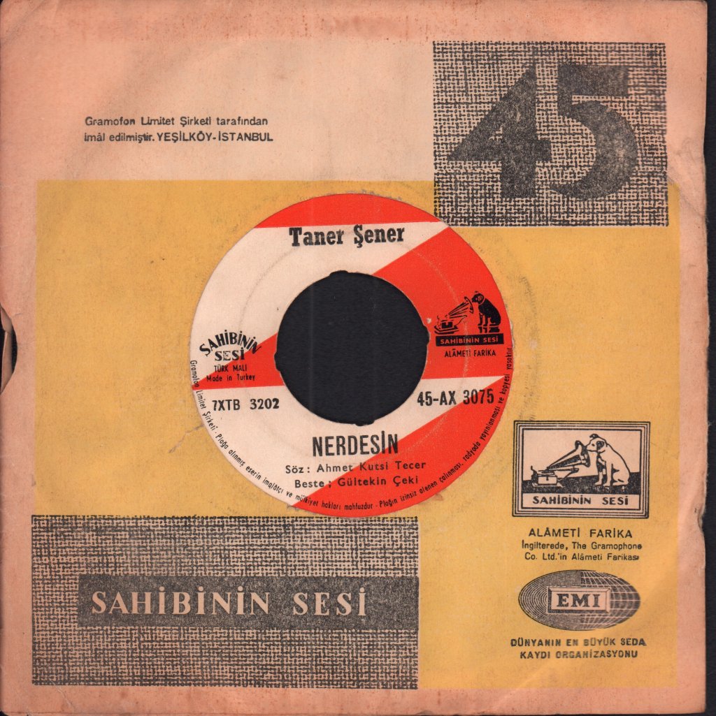 Taner sener - Kıslada Bahar - 7 Inch