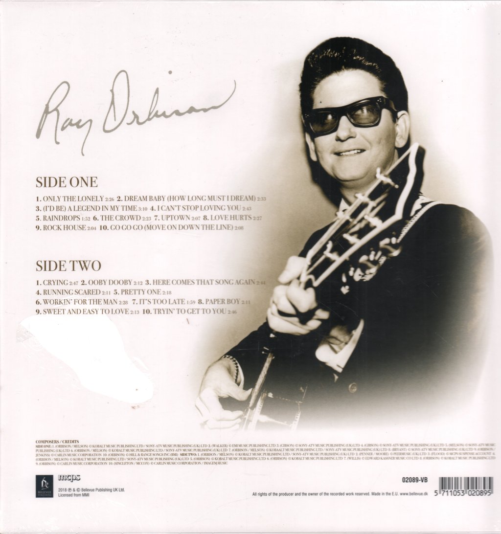 Roy Orbison - 20 Golden Classics - Lp