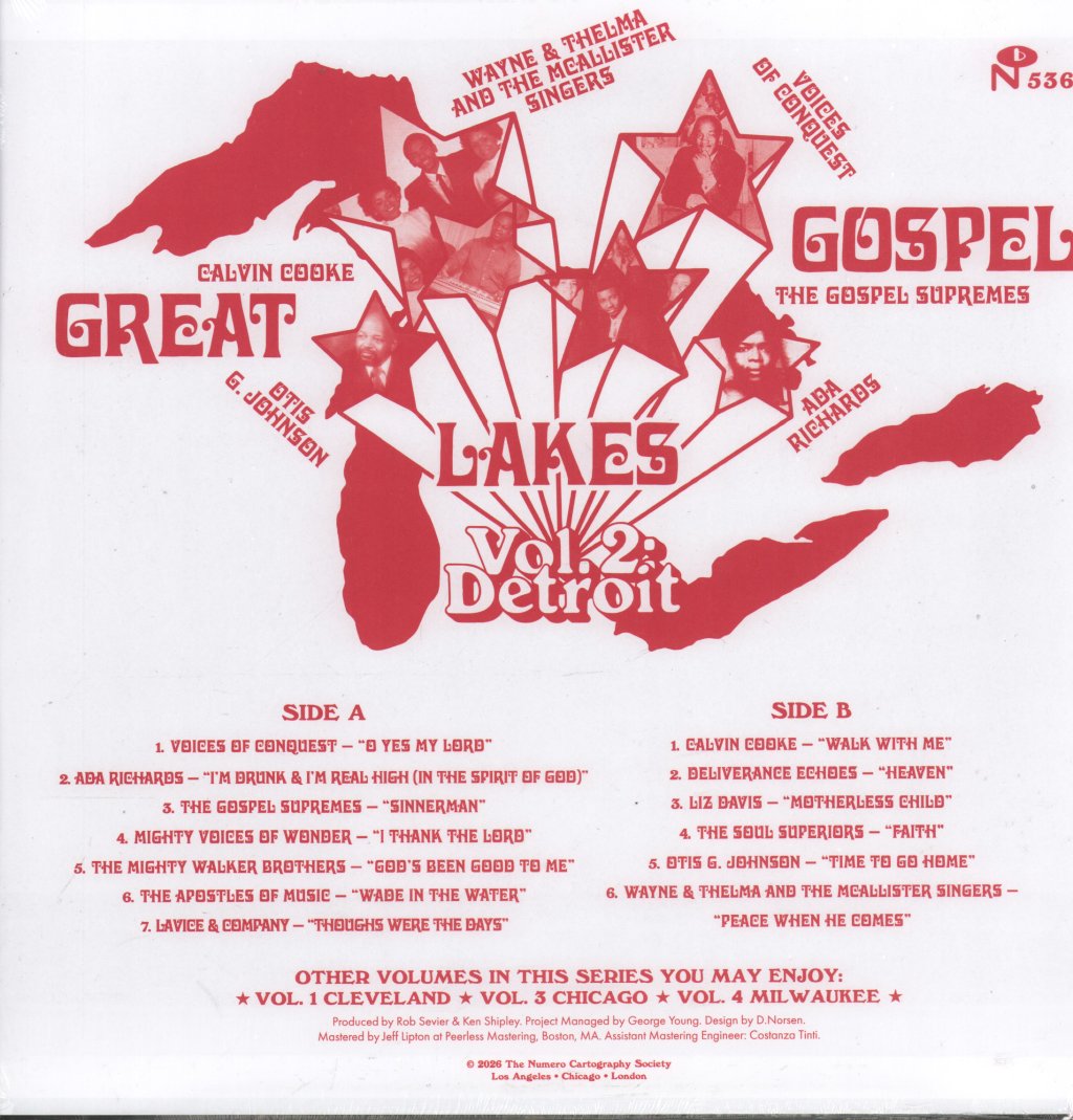Various Artists - Great Lakes Gospel Vol. 2: Detroit - Lp