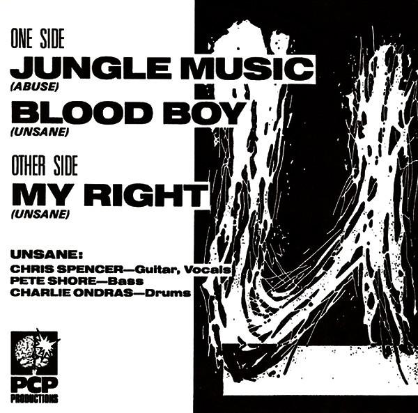 Unsane - Jungle Music / Blood Boy / My Right - 7 Inch