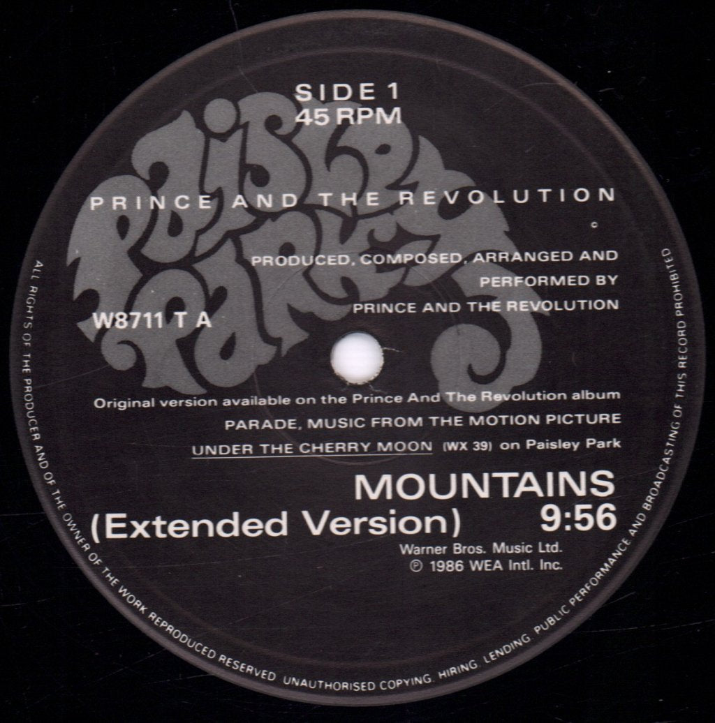 Prince - Mountains - 12 Inch