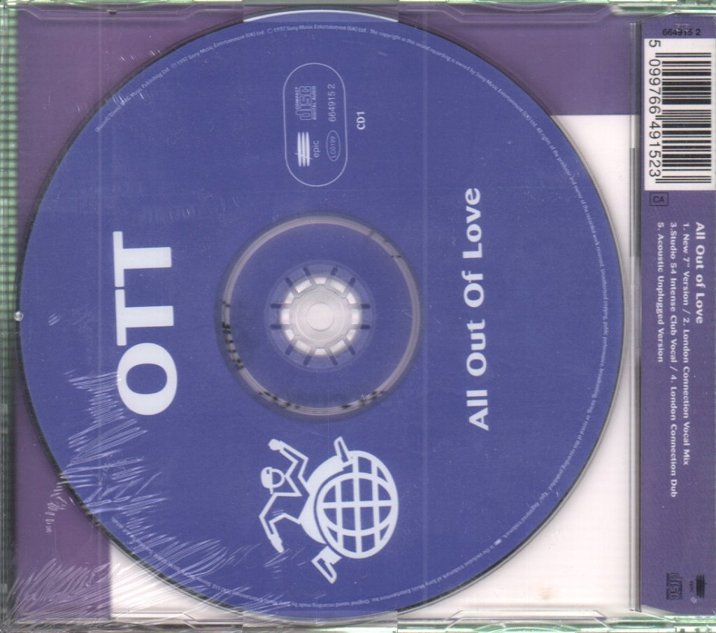 Ott - All Out Of Love - Cd