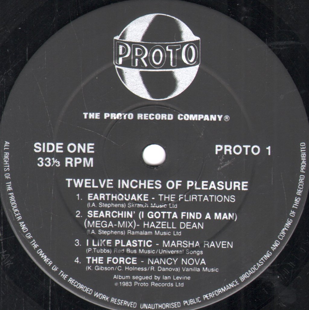 Various Artists - Twelve Inches Of Pleasure - Lp