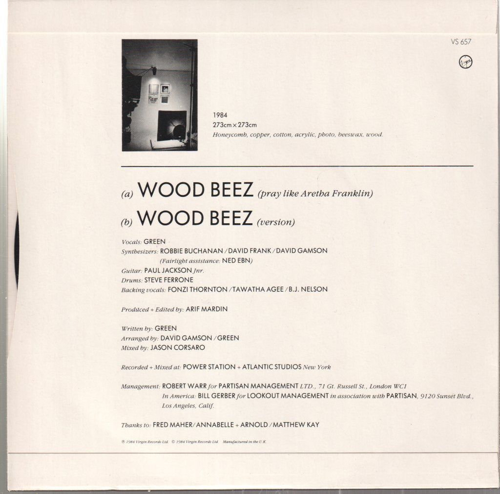 Scritti Politti - Wood Beez - 7 Inch