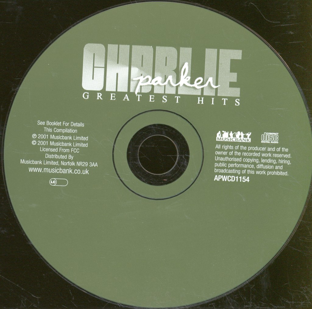 Charlie Parker - Greatest Hits - Cd