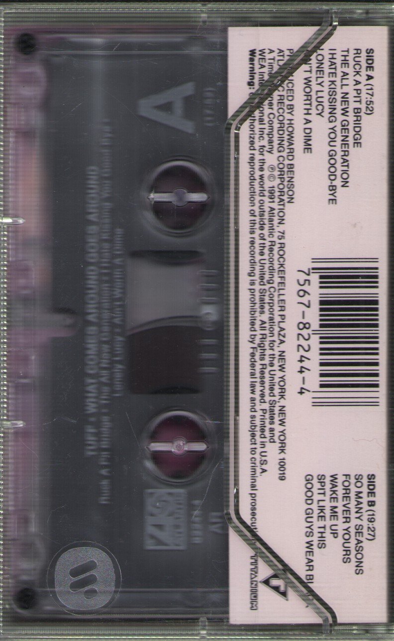 Tuff (Glam Metal) - What Comes Around Goes Around - Cassette