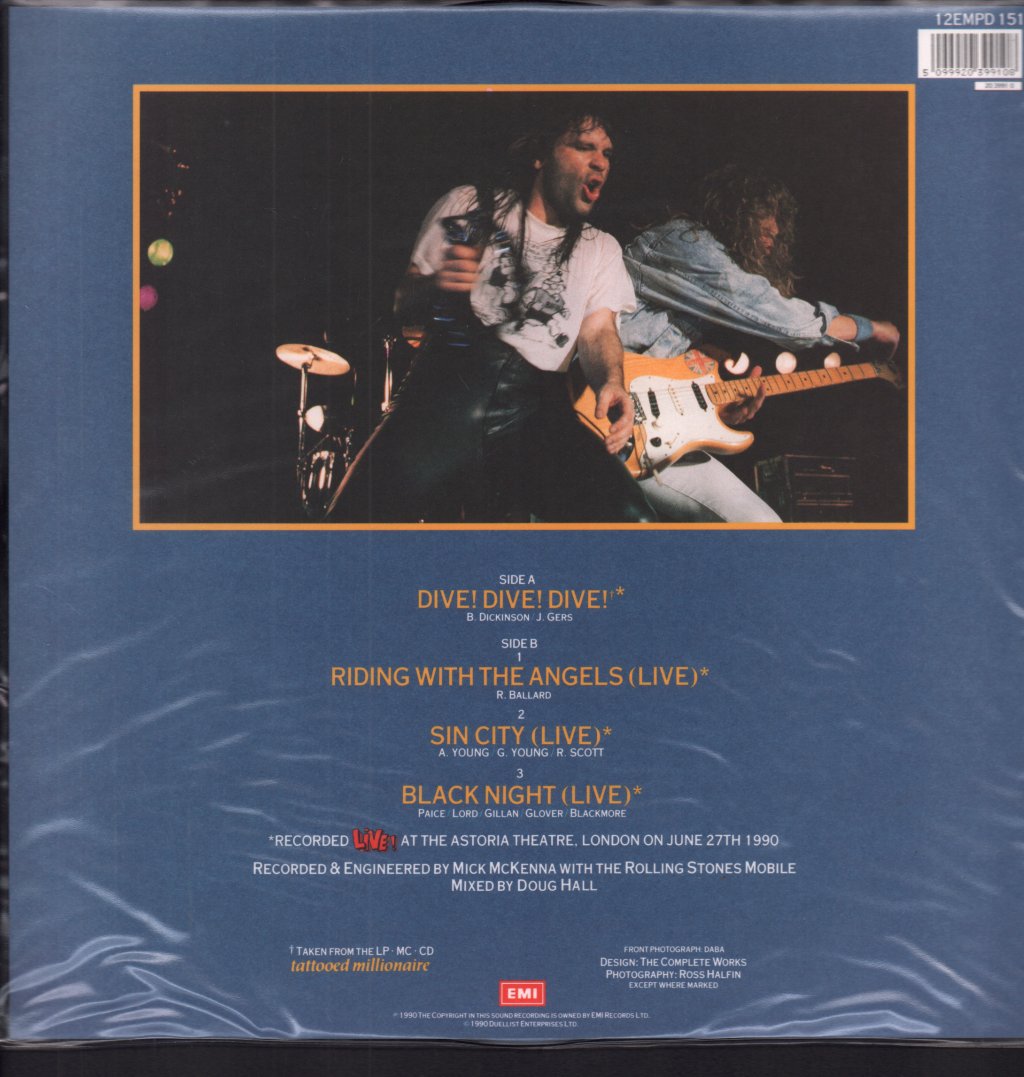 Bruce Dickinson - Dive Dive Dive - 12 Inch