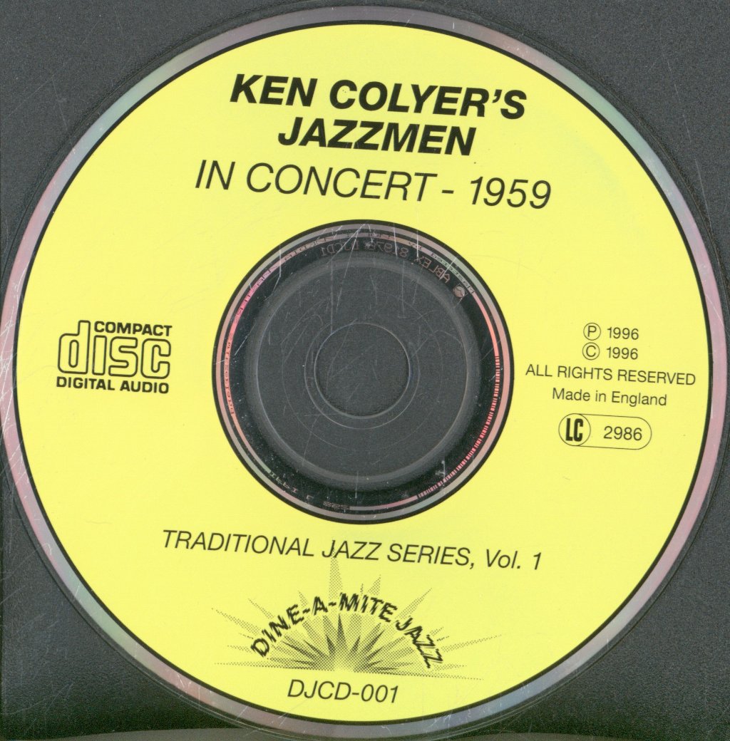 Ken Colyer's Jazzmen - In Concert - 1959 - Cd