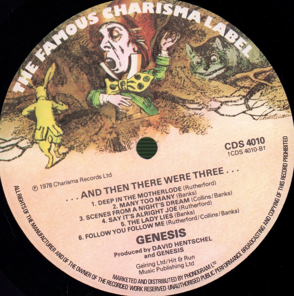Genesis - And Then There Were Three - Lp