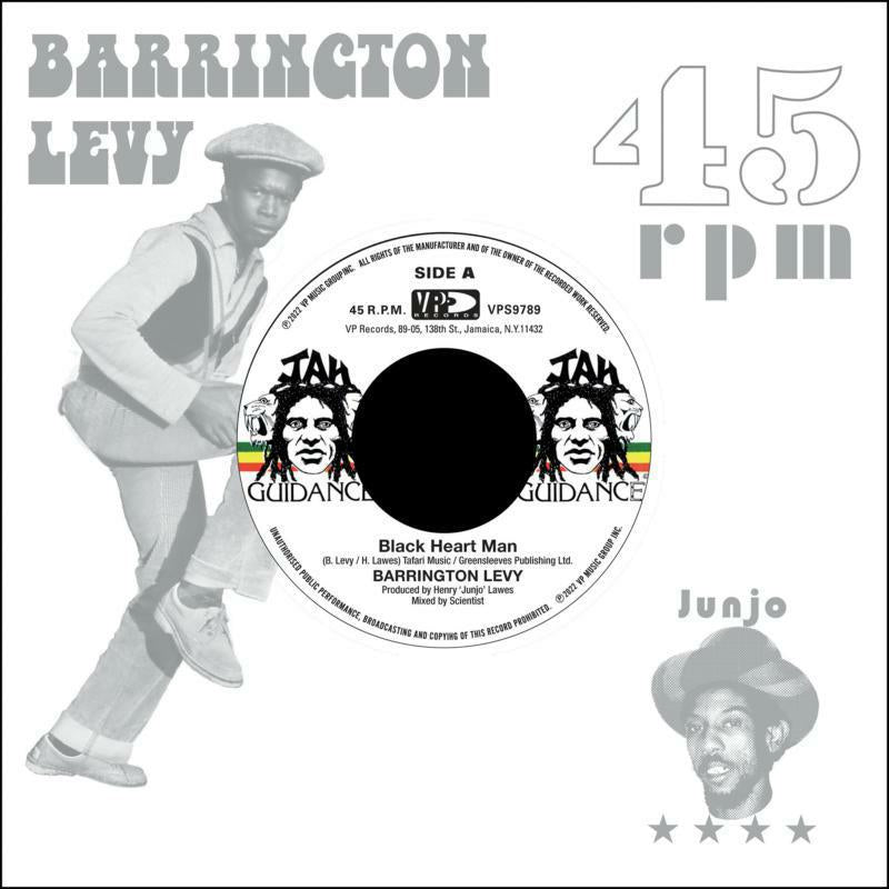 Barrington Levy - Black Heart Man / Round Eight - 7 Inch