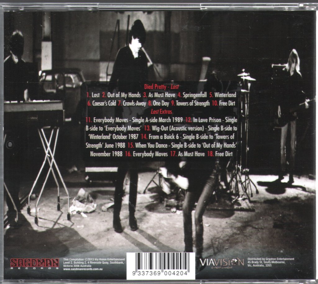 Died Pretty - Lost - Cd