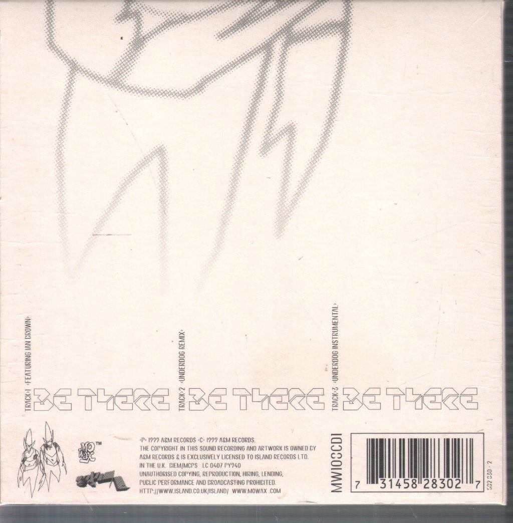 Unkle Featuring Ian Brown - Be There - Cd