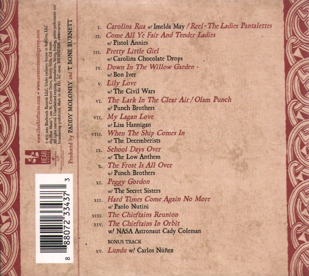 Chieftains - Voice Of Ages - Cd