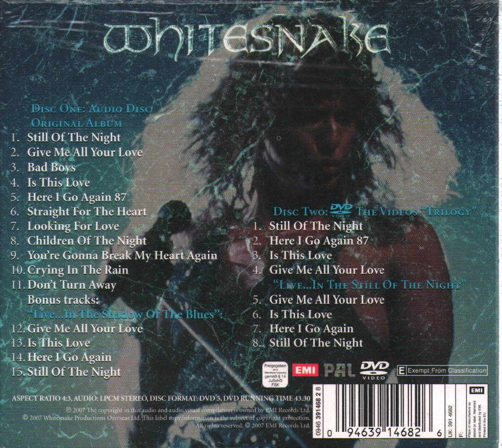 Whitesnake - 1987 - Cd Set