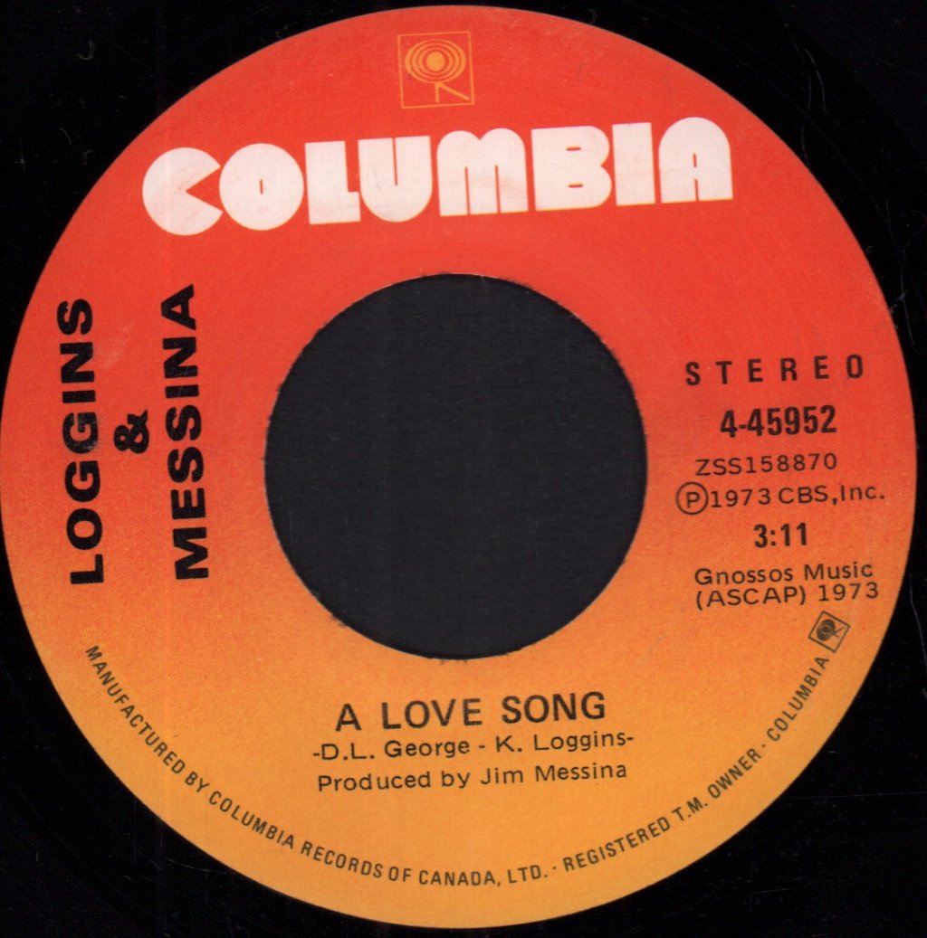 Loggins And Messina - My Music - 7 Inch